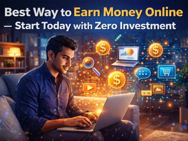 Best Way to Earn Money Online – Start Today with Zero Investment