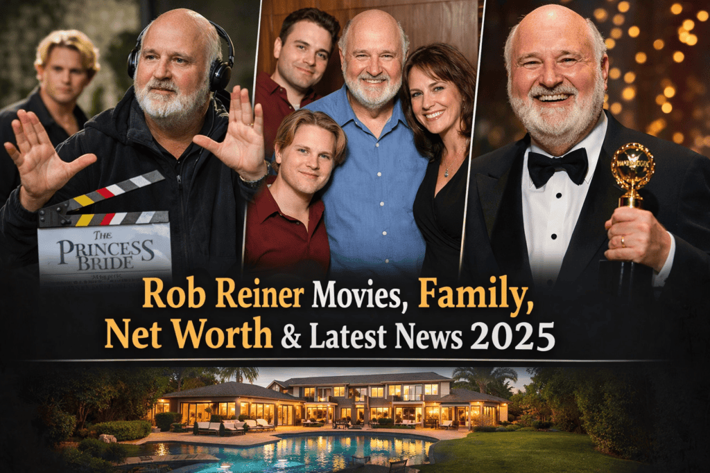 Renowned actor Rob Reiner celebrating family, awards, and latest news in 2025 at a glamorous event.